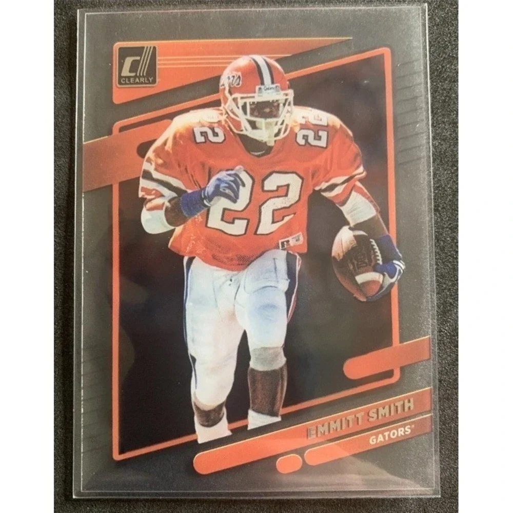 EMMITT SMITH 2023 PANINI CHRONICLES CLEARLY DONRUSS DRAFT PICKS #5 FLORIDA GATOR